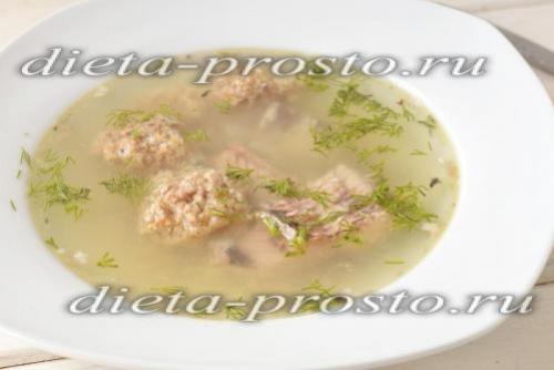 Суп С Крабовыми Палочками По Дюкану. Суп из консервов с клёцками (Дюкан-диета)