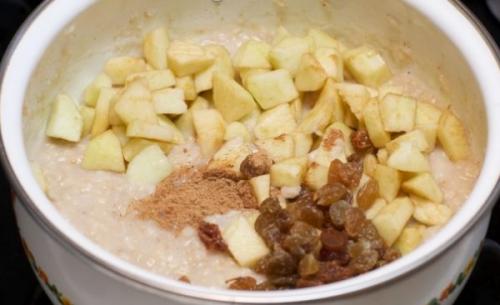 Овсянка с яблоками: польза, рецепты, диета трех продуктов