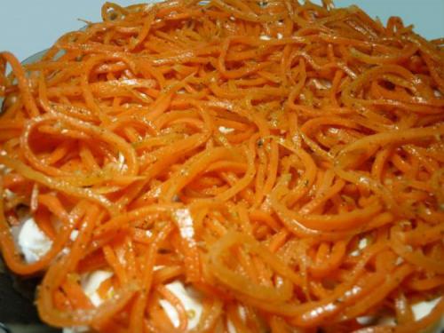 Салат из печени с морковью по корейски. Салат из печени по-корейски: 5 самых удачных рецептов