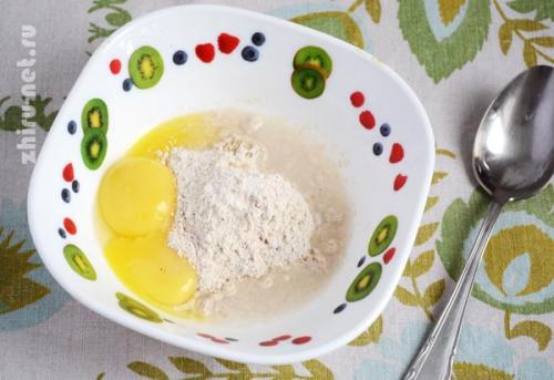 Пирог по Дюкану с грибами и сыром