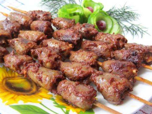 Куриные сердечки по Дюкану. Шашлычки из куриных сердечек (подходит для диеты Дюкан)