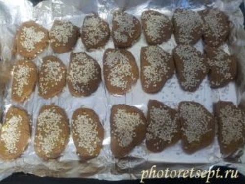 Печенье из овсяной муки. 