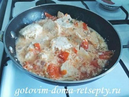 Курица с помидорами и сметаной. Навигация по записям