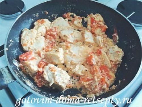 Курица с помидорами и сметаной. Навигация по записям