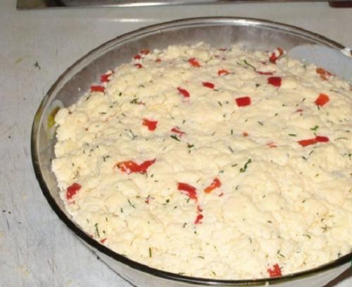 Сыр из молока и кефира. Изысканный сыр с перчинкой