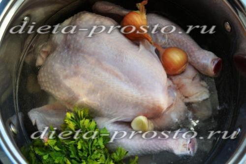 Салат с курицей по дюкану атака. Салат "Супер протеин " (этап Атака)