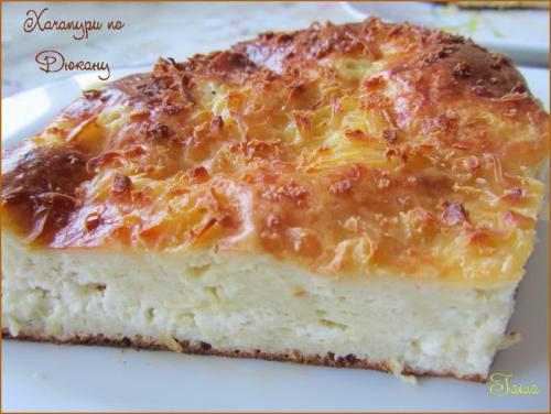 Хачапури по дюкану на сковороде. 