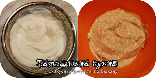 Торт «Атака» по Дюкану (на 1 день)