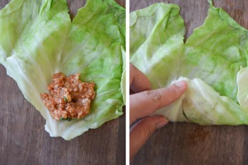 Кето ленивые голубцы. Кето-голубцы со свининой