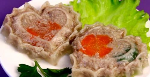 Холодец из куриного филе. Студень из куриных лапок