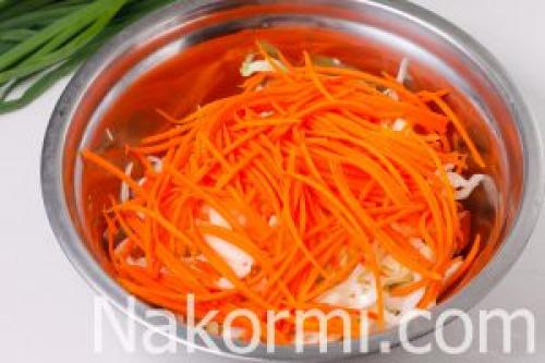 Салат-щетка со сметаной. Салат «Щетка»