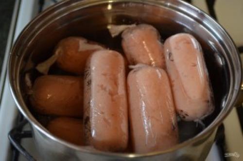 Как приготовить диетические сосиски в домашних условиях. Рецепт 3, пошаговый: как сделать домашние сосиски