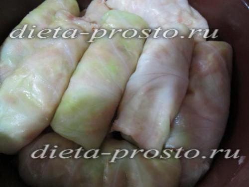 Голубцы по дюкану на чередовании. Голубцы по Дюкану в густом томатном соусе