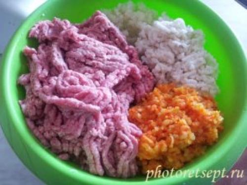 Ленивые голубцы в духовке. 