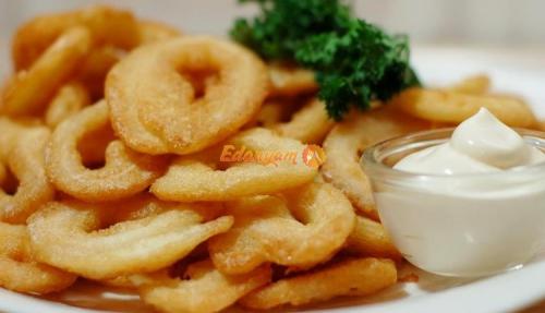 Кляр для рыбы постный с минералкой. Первоклассный кляр на газированной воде