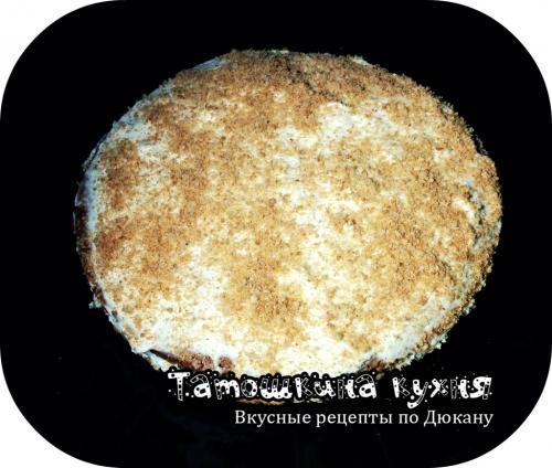 Торт «Атака» по Дюкану (на 1 день)