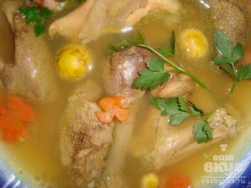 Холодец из домашней курицы. Рецепт 2: куриный холодец с желатином