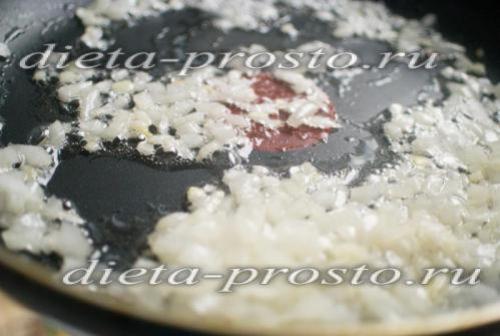 Гречка с грибами диетическая. Гречка с грибами