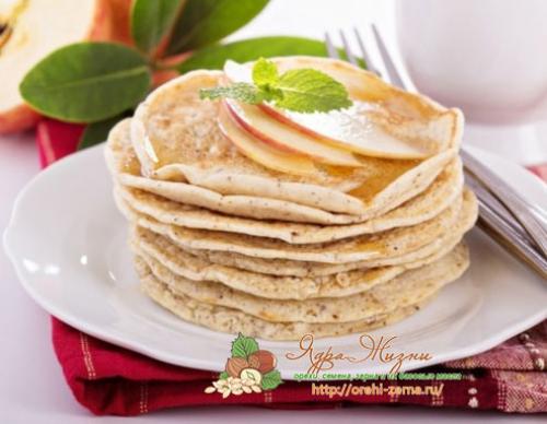 Рецепт оригинальных блинов на миндальном молоке с фото — пальчики оближешь!
