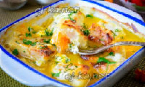 Как приготовить минтай в духовке, как в садике. Минтай, как в детском саду, в духовке