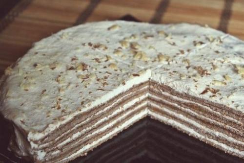 Диетический творожный торт на сковороде. Диетический торт с творожной начинкой