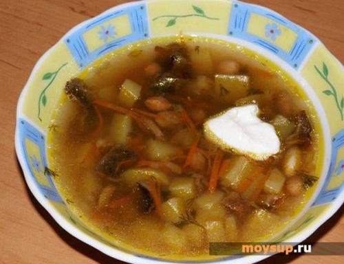 Пп суп с вешенками. Способ приготовления супа с вешенками