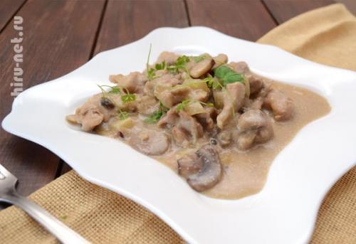 Киш из курицы с грибами по Дюкану. Вкусный рецепт курицы с грибами