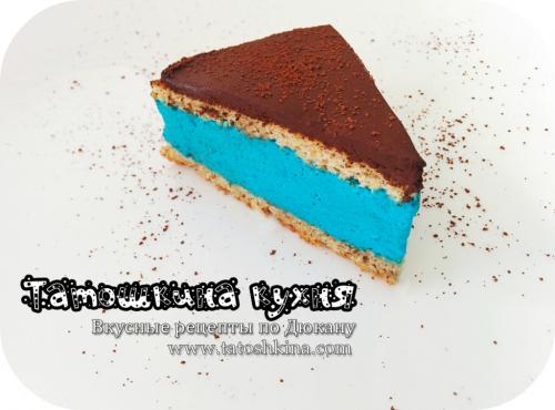 Рецепт глазури шоколадной по дюкану. Торт «Голубая мечта» с шоколадной глазурью по Дюкану (с Атаки)