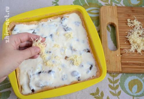 Киш по Дюкану рецепт. Пирог по Дюкану с грибами и сыром