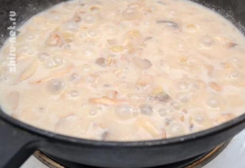 Киш из курицы с грибами по Дюкану. Вкусный рецепт курицы с грибами