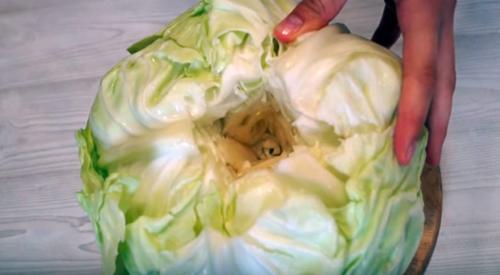 Капустный пирог без теста. Капустные пирожки без теста