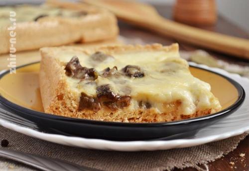 Киш по Дюкану рецепт. Пирог по Дюкану с грибами и сыром