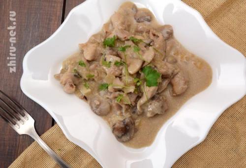 Киш из курицы с грибами по Дюкану. Вкусный рецепт курицы с грибами