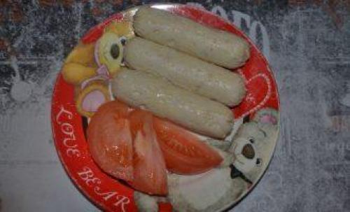 ПП сосиски из куриной грудки
