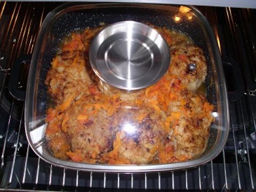 Рецепт диетических ленивых голубцов без риса. 