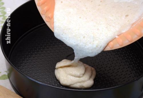 Пицца по Дюкану на сковороде. Приготовление