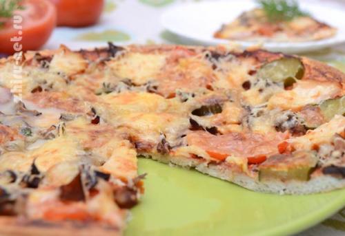 Пицца по-Дюкану без отрубей. Пицца по Дюкану. Просто вкусная пицца