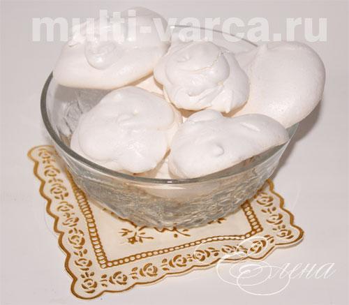 Безе без сахара в мультиварке. Как приготовить воздушное безе или меренги в мультиварке