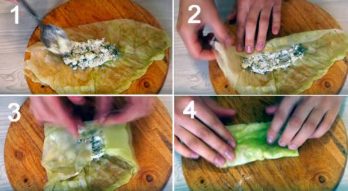 Капустный пирог без теста. Капустные пирожки без теста