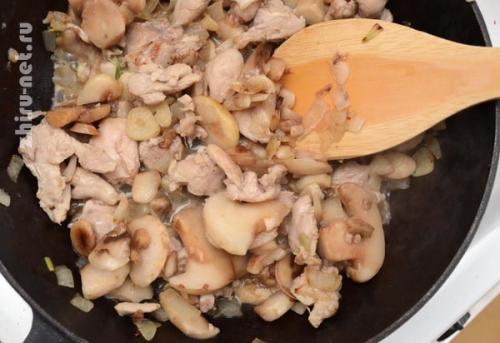 Киш из курицы с грибами по Дюкану. Вкусный рецепт курицы с грибами