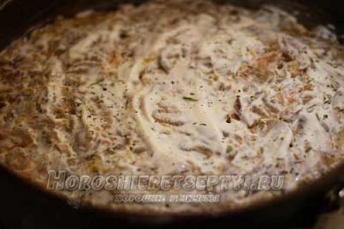 Капустный пирог из рисовой муки. Пирог из рисовой муки