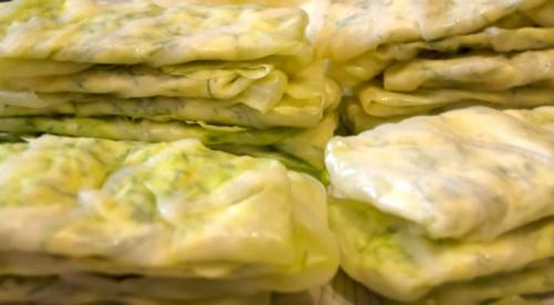 Капустный пирог без теста. Капустные пирожки без теста