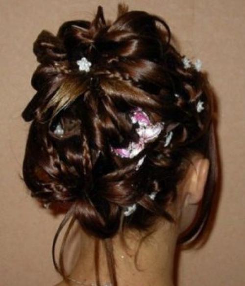 Элемент прически букли. Прическа букли. Техника выполнения на фото и видео.