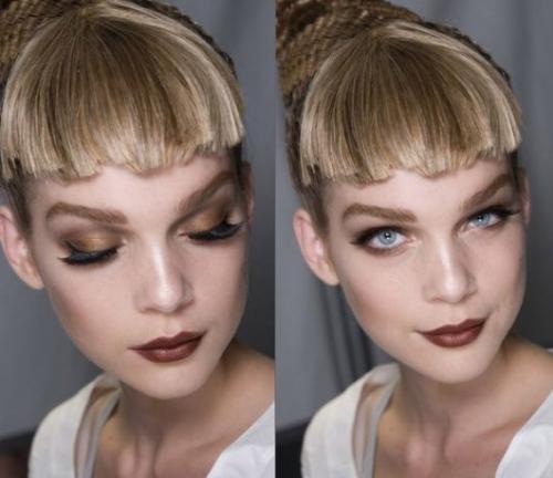 Как сделать высокую челку назад. Объемные челки- правила подбора и способы укладки