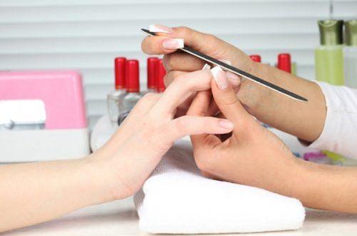 Укрепление ногтей гелем под гель лак