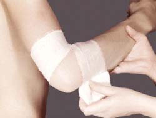 Черепашья повязка сходящаяся. Черепашья повязка на локтевой и коленный сустав (сходящаяся и расходящаяся) 05