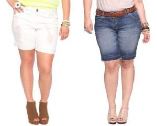 Зимние шорты для полных. Какие модели шорт выбрать для полных ног