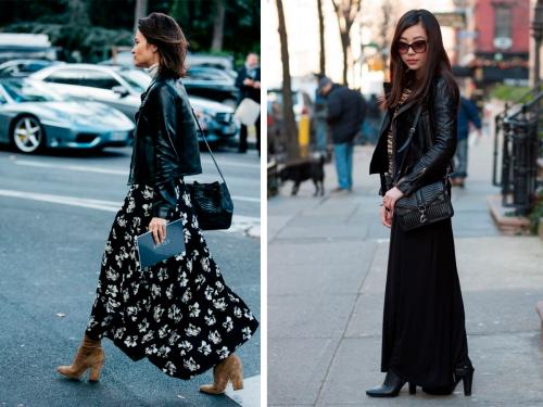 Замшевые ботфорты на каблуке с чем носить. Модные модели 14