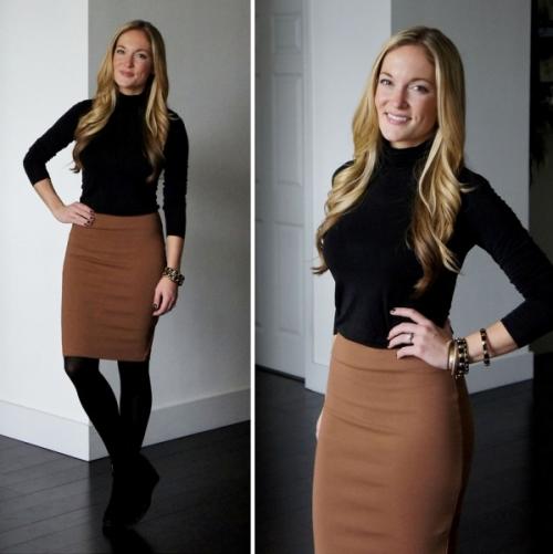 С чем носить белую водолазку с горлом женский стильно. С чем носить водолазку: на фото стильные луки и образы