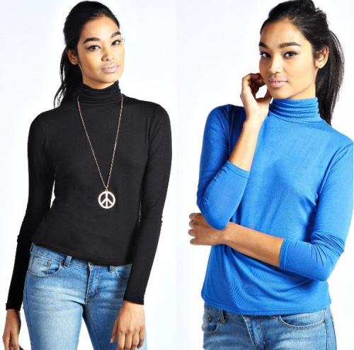 С чем носить белую водолазку с горлом женский стильно. С чем носить водолазку: на фото стильные луки и образы